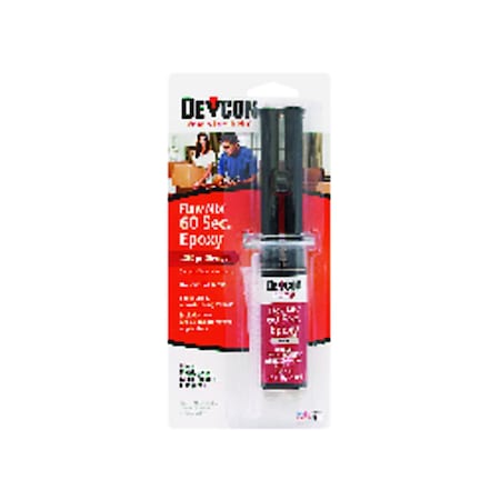Flow-Mix Devcon Flow-Mix 60 Sec High Strength Clear Epoxy 0.47 oz 21445